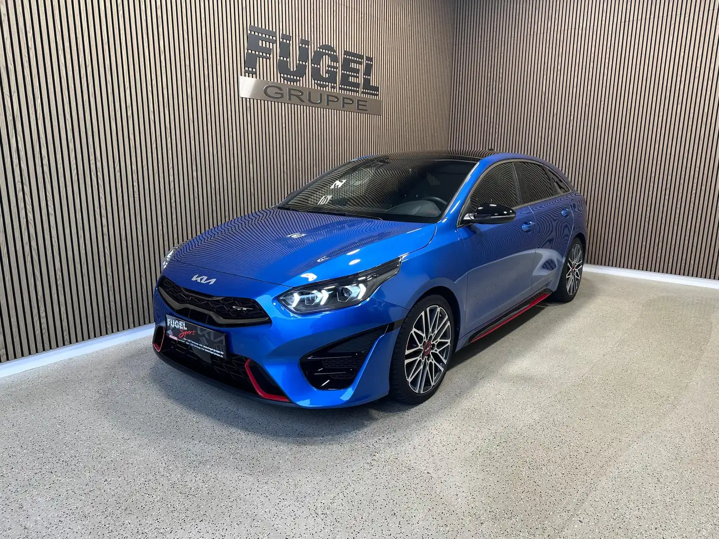 Kia ProCeed / pro_cee'd 1.6 TGDI DCT GT Komfort AHK|Pano|4xSHZ|ACC|JBL Blau - 2