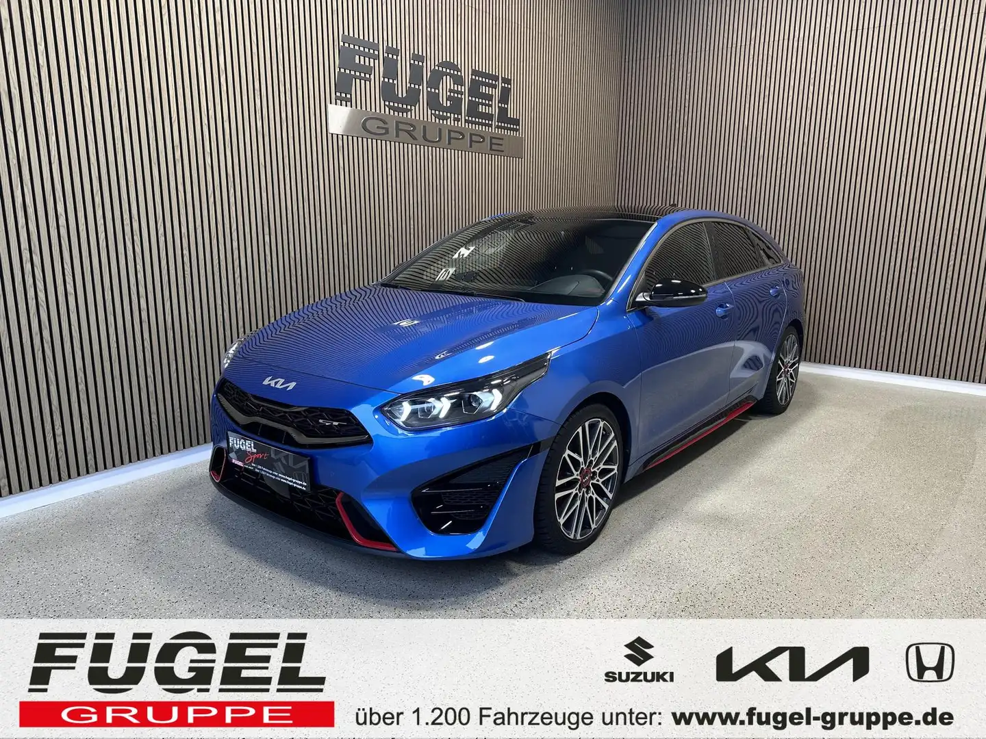 Kia ProCeed / pro_cee'd 1.6 TGDI DCT GT Komfort AHK|Pano|4xSHZ|ACC|JBL Blau - 1