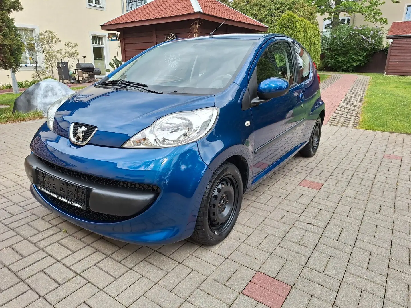 Peugeot 107 Klima TÜV neu Синій - 2