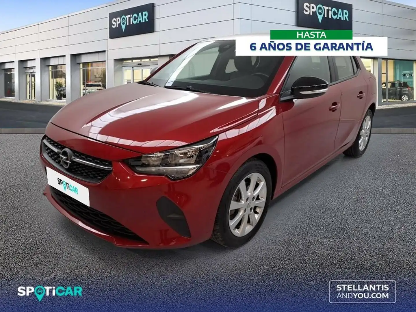 Opel Corsa 1.2 XEL S/S Edition 75 Rojo - 1