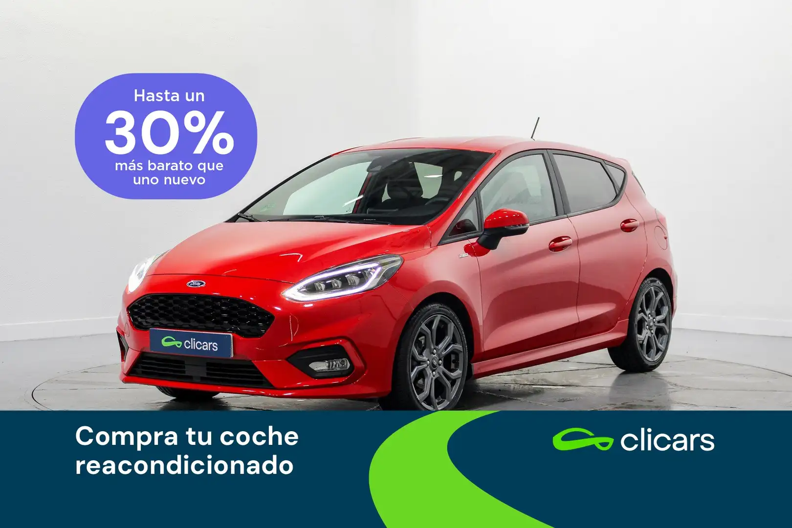 Ford Fiesta 1.0 EcoBoost S/S ST Line 125 Blanco - 1