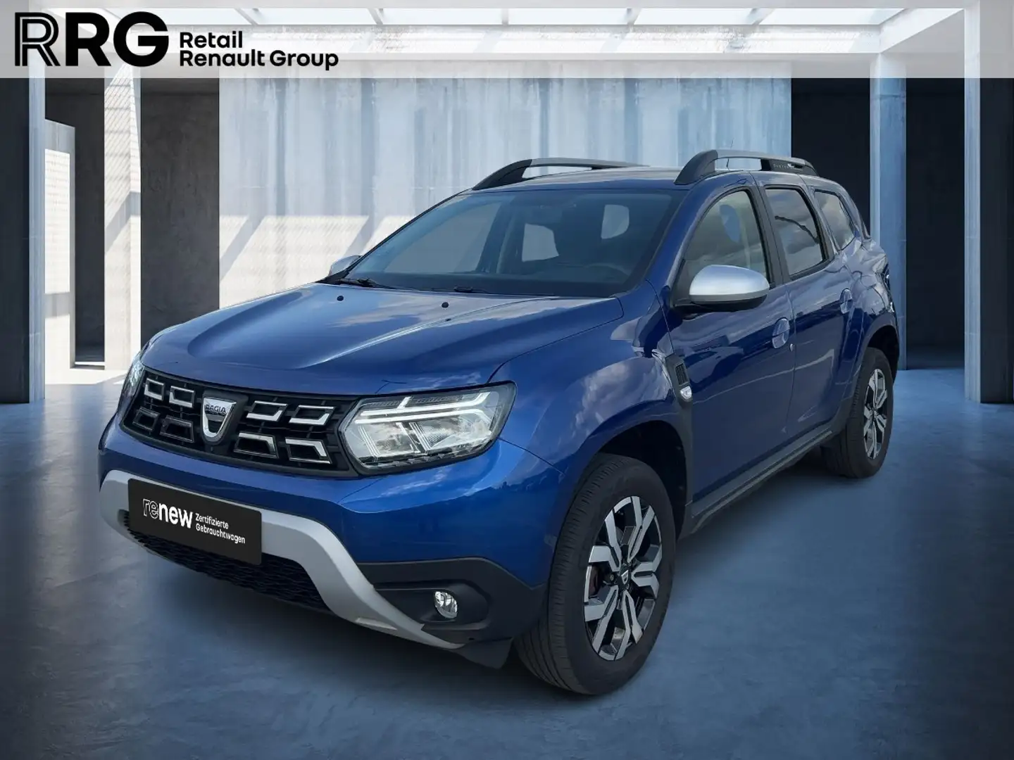 Dacia Duster Prestige TCe 150 EDC 2WD SHZ PDC KLIMA BT Blau - 1
