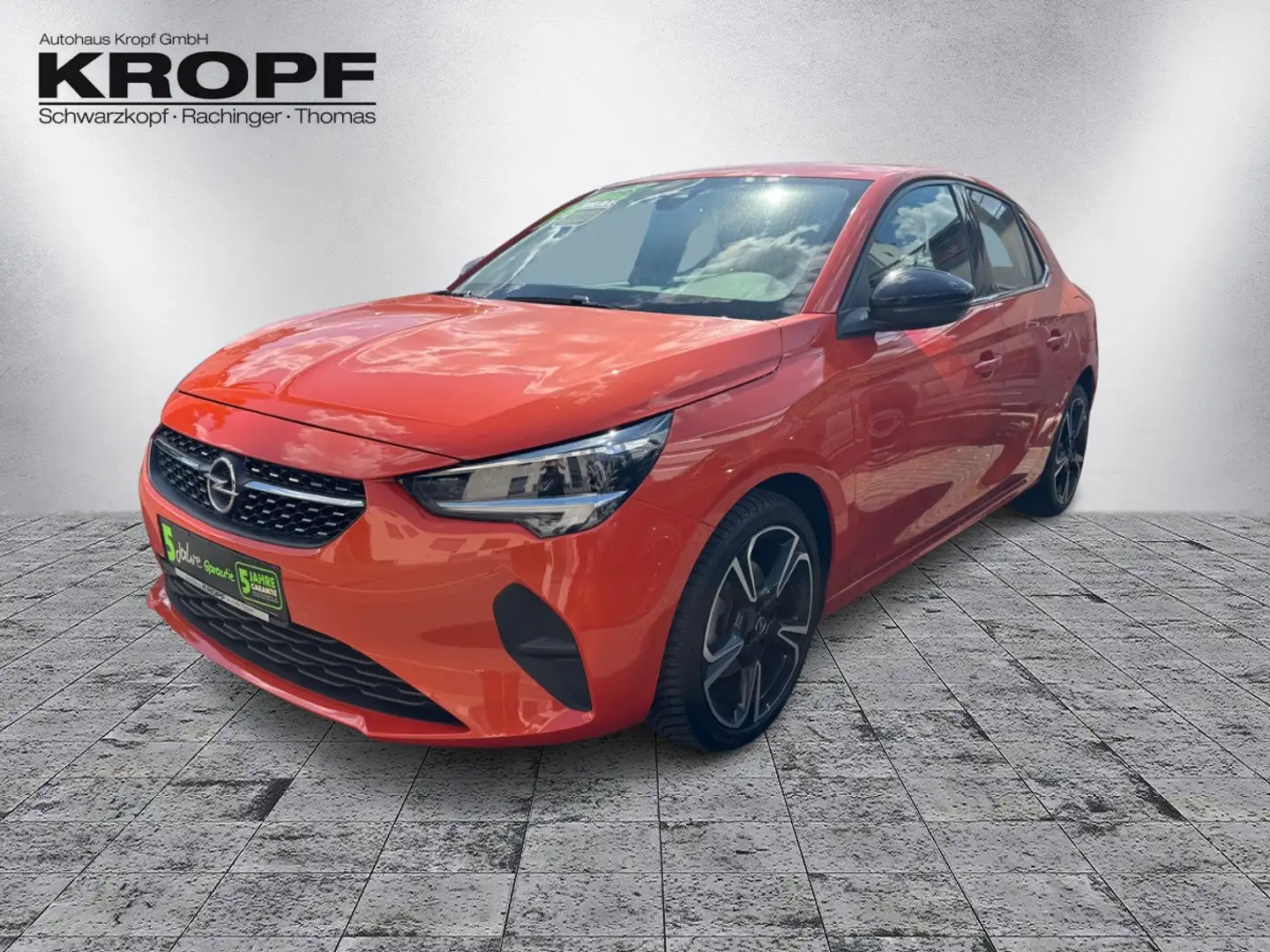 Opel Corsa F 1.2 Turbo Elegance Oranje - 2