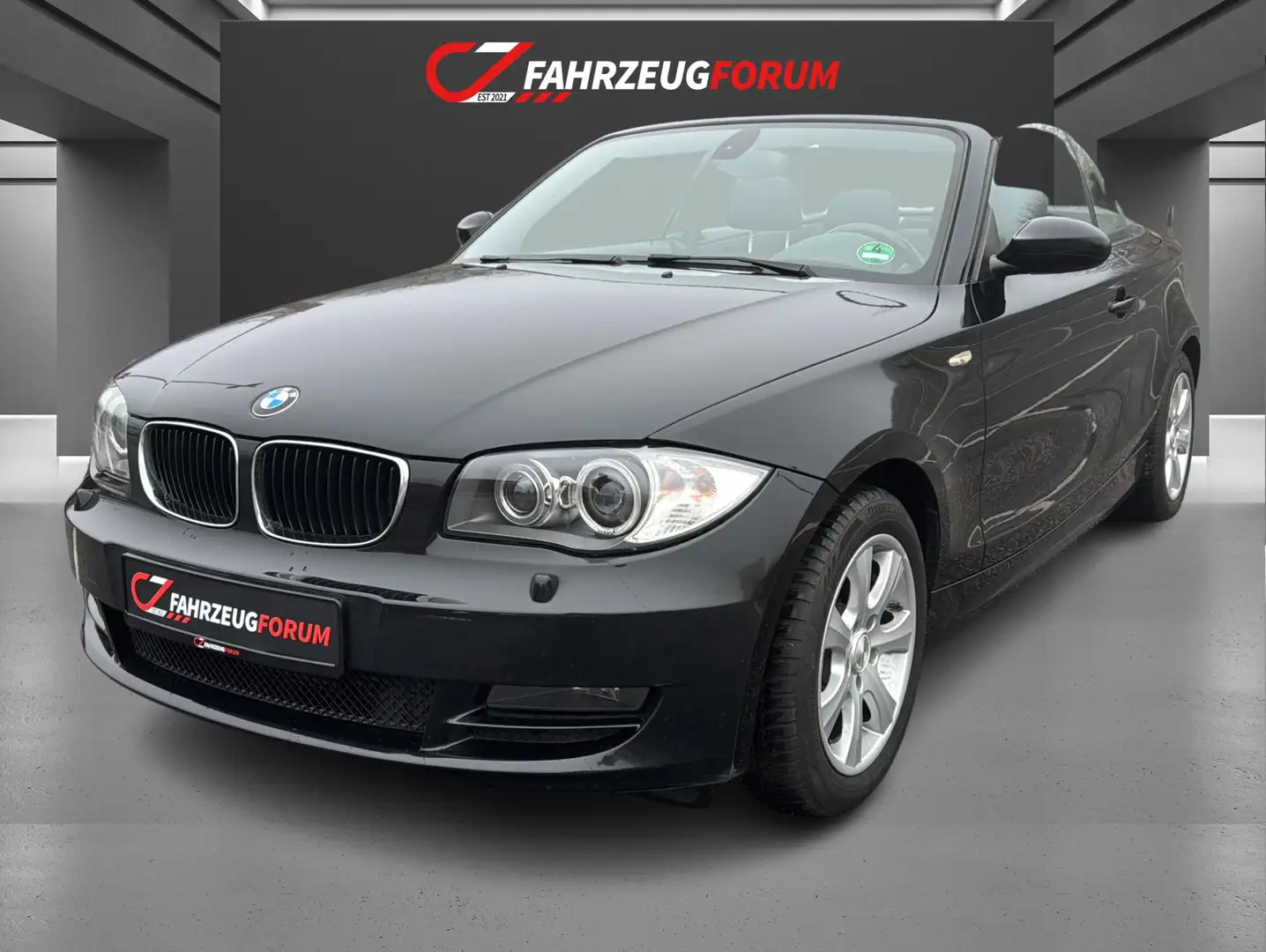 BMW 118 d*Cabrio*Klima*Sitzheizung*PDC Noir - 2