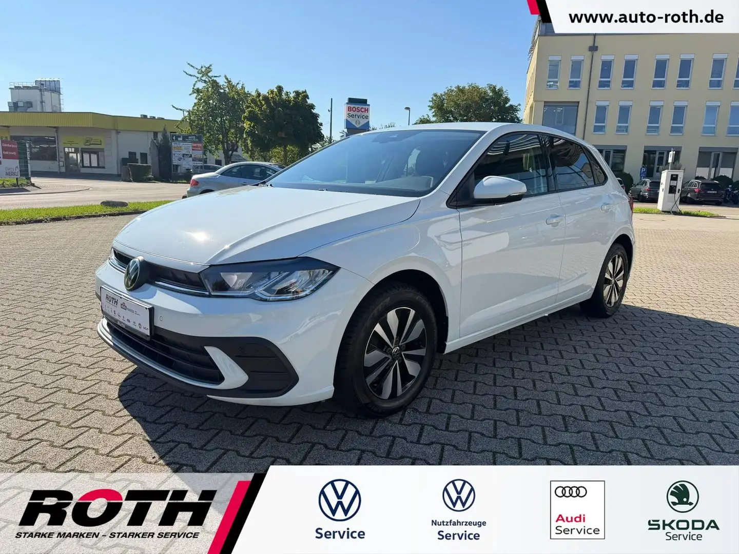 Volkswagen Polo 1.0 TSI Move *Navi*LED*PDC*Alu* Weiß - 1