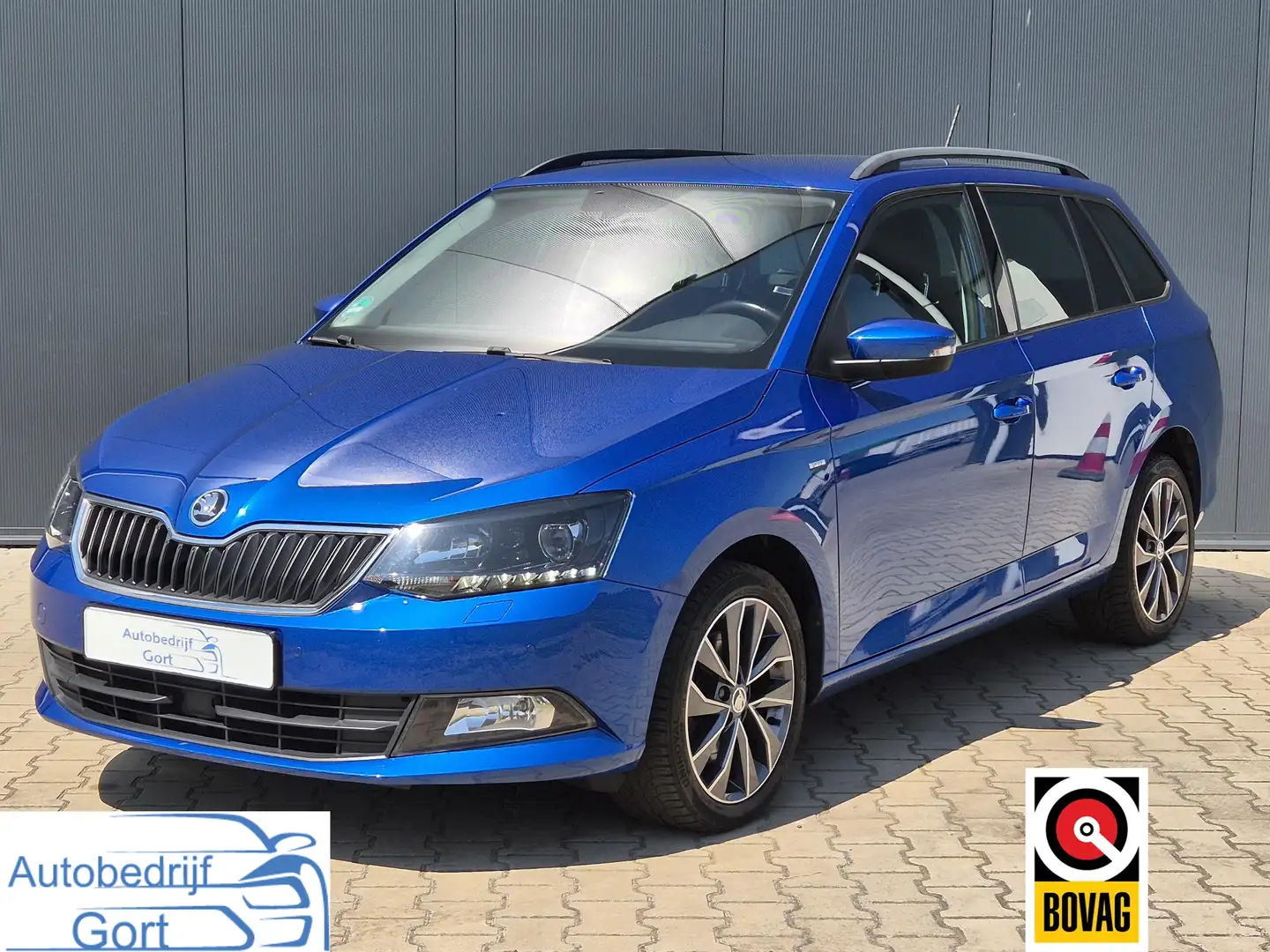 Skoda Fabia Combi 1.0 TSI Drive met Trekhaak Blauw - 1