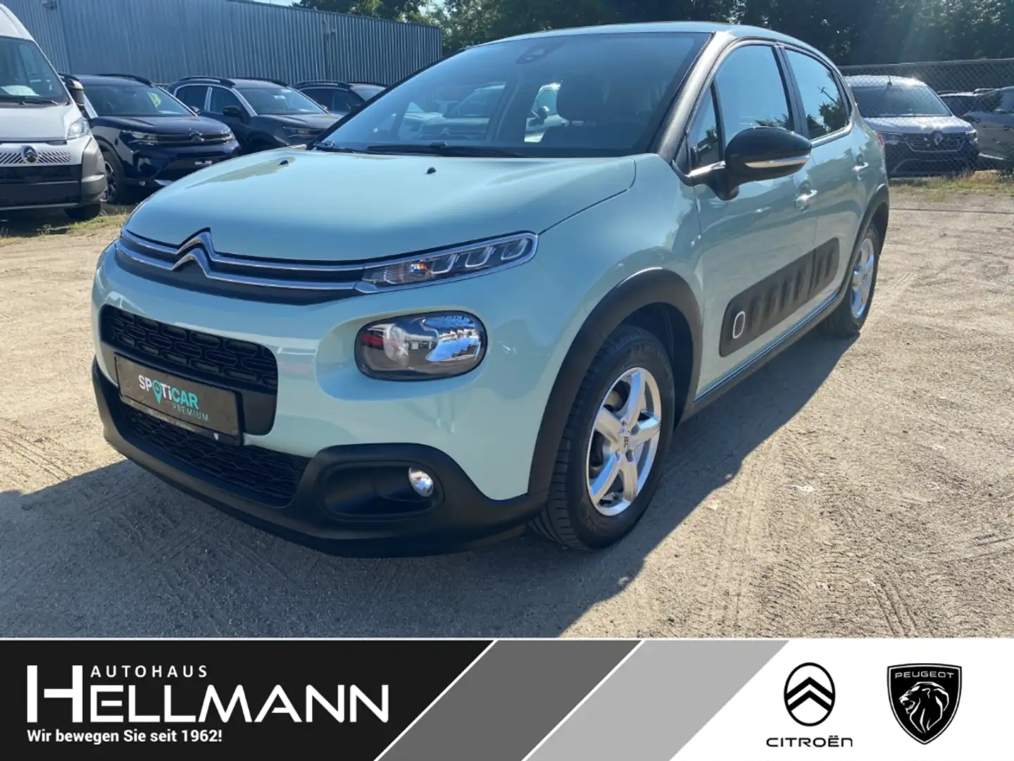 Citroen C3 Feel 1.2 PureTech 82 *Sitzheizung*Einparkhilfe* Vert - 1