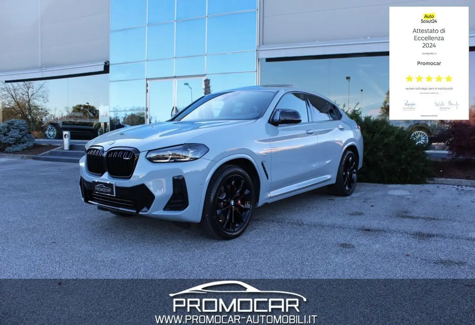 BMW X4 xDrive M40d 48V *UNIPROP*SERVICE BMW*TETTO* Gris - 1