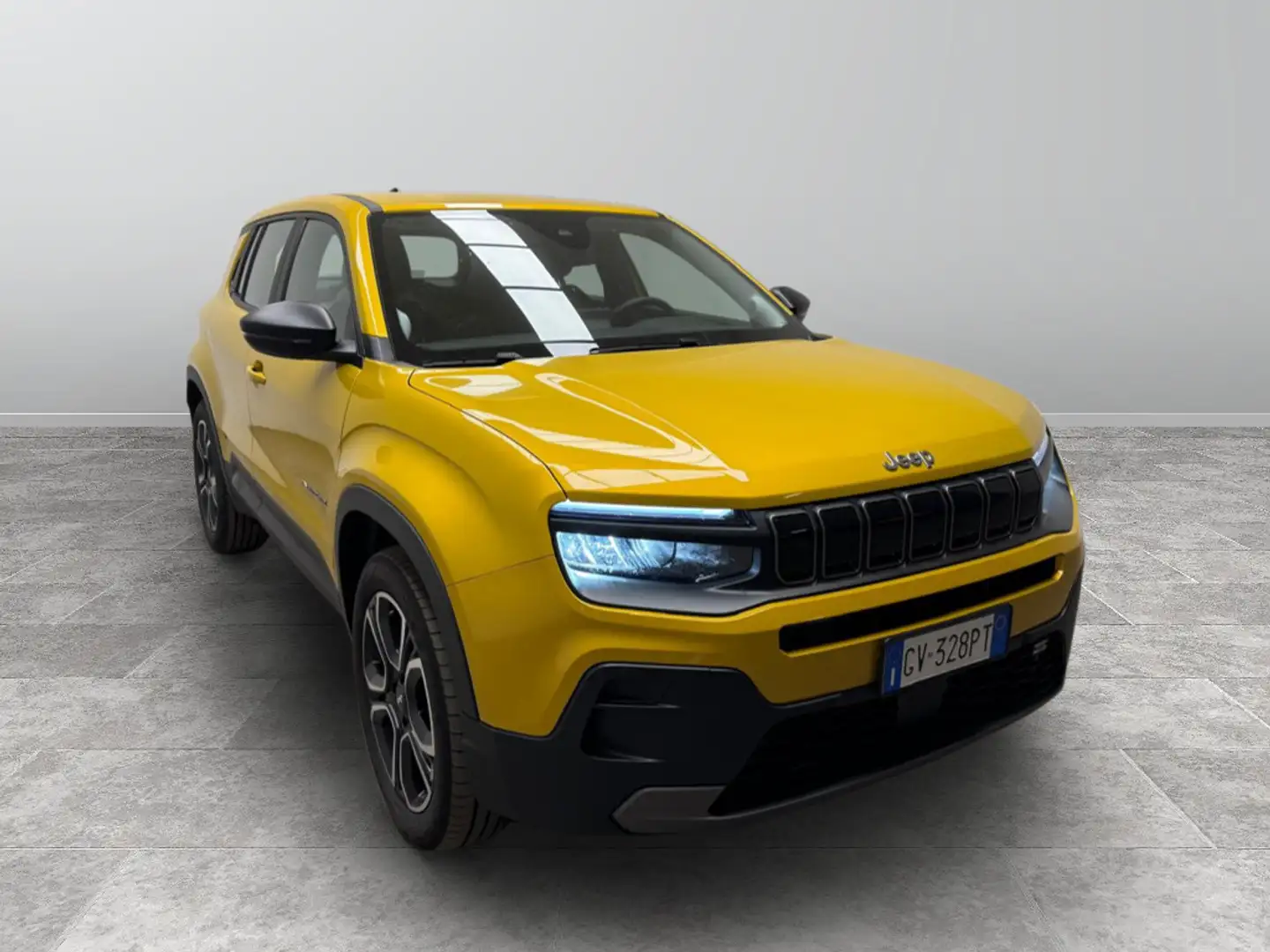 Jeep Avenger 1.2 Turbo e-Hybrid MHEV Longitude Jaune - 1