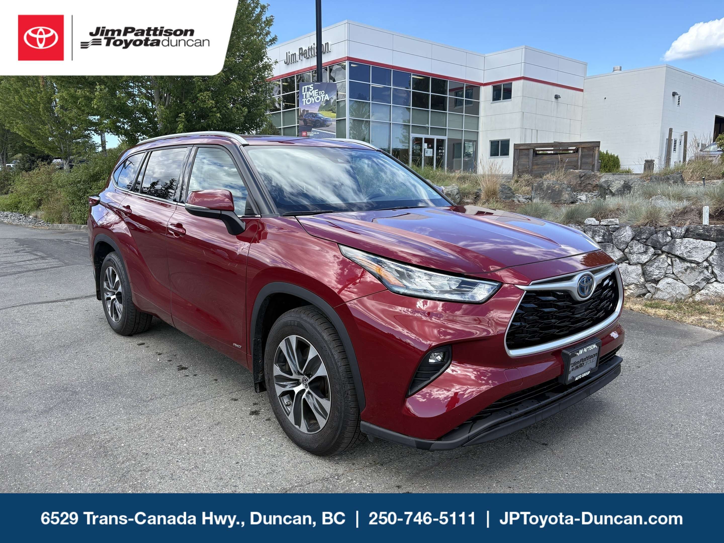2022 Toyota Highlander Hybrid à vendre à Duncan