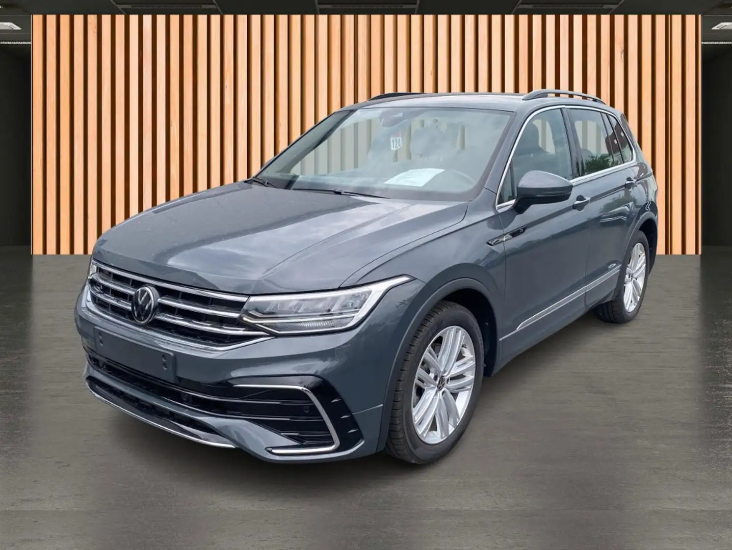 Volkswagen Tiguan 2.0 TSI R-Line 4Motion*AHK*Keyless Grau - 2
