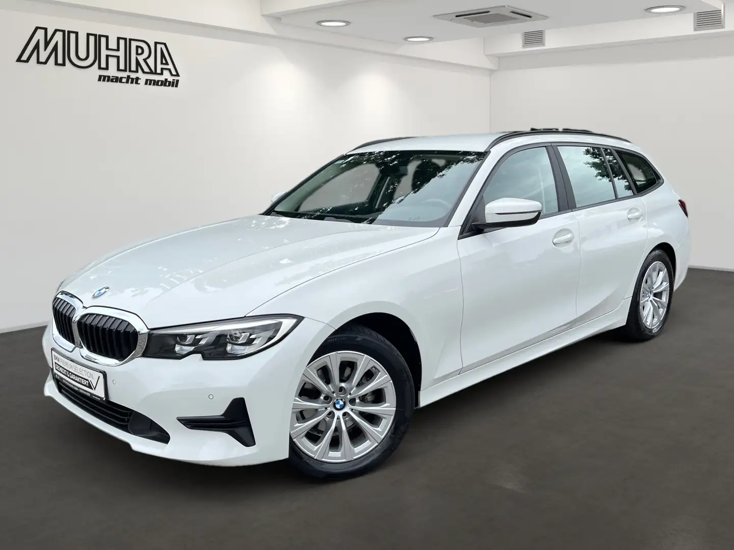 BMW 318 i Touring Advantage LC Prof. AHK DAB Sitzhzg. Weiß - 2