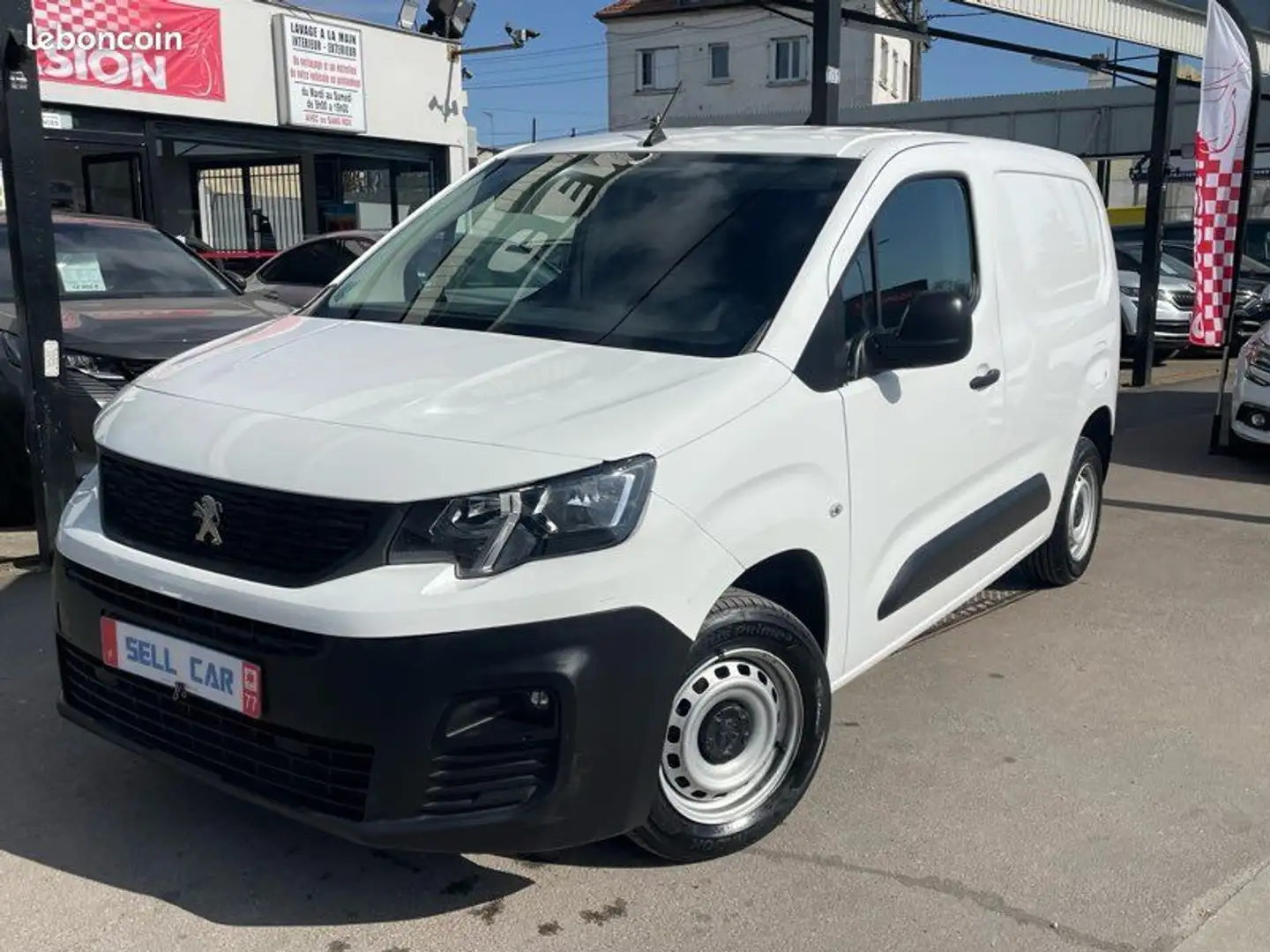 Peugeot Partner 1.5 bluehdi Premium Standard 9583 H.T Blanc - 1