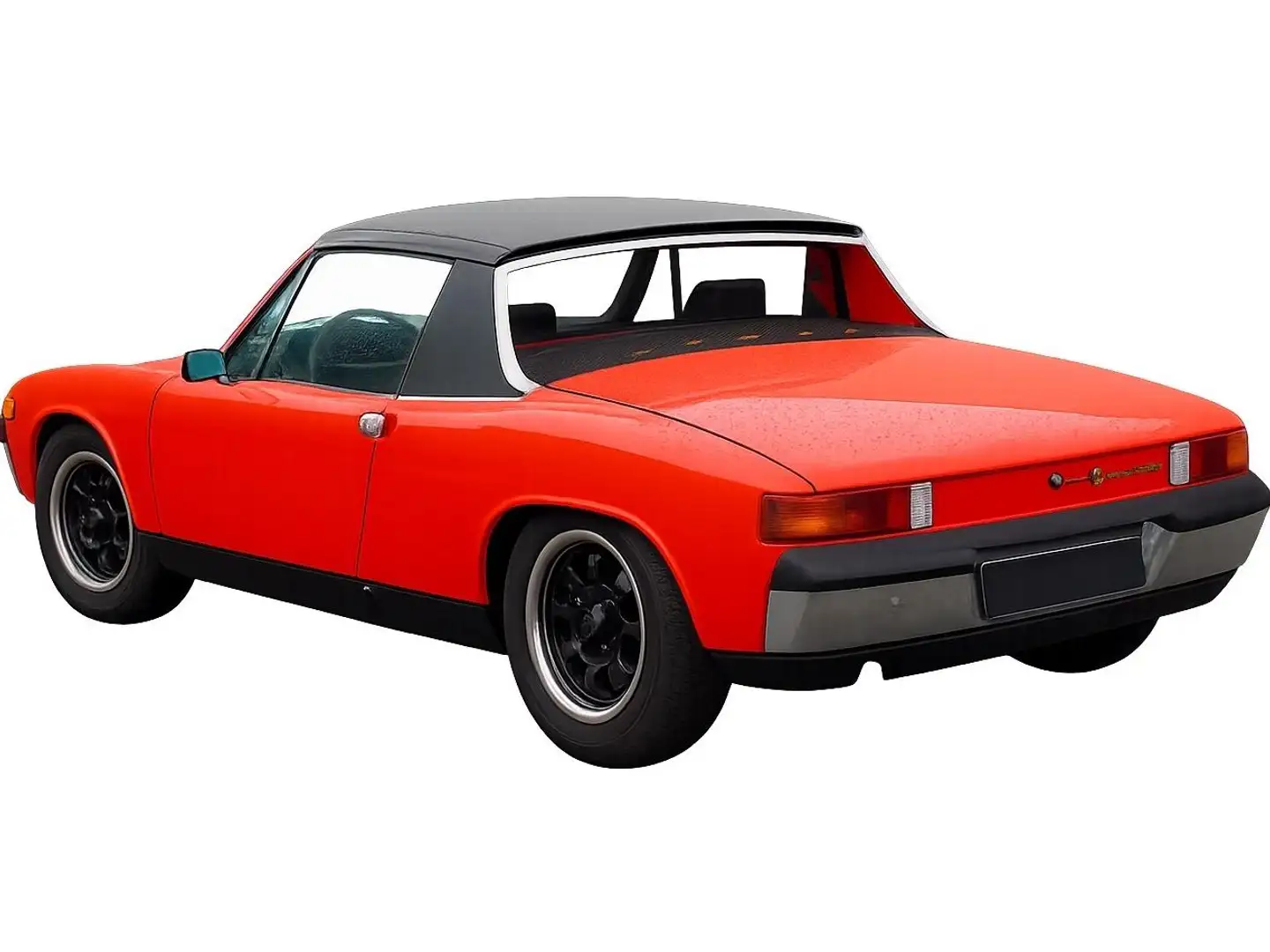 Porsche 914 Innenraum voll - Leder neu! Rouge - 2