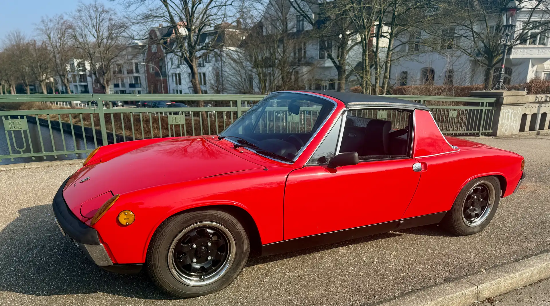 Porsche 914 Innenraum voll - Leder neu!, TÜV 3/28 Rojo - 2