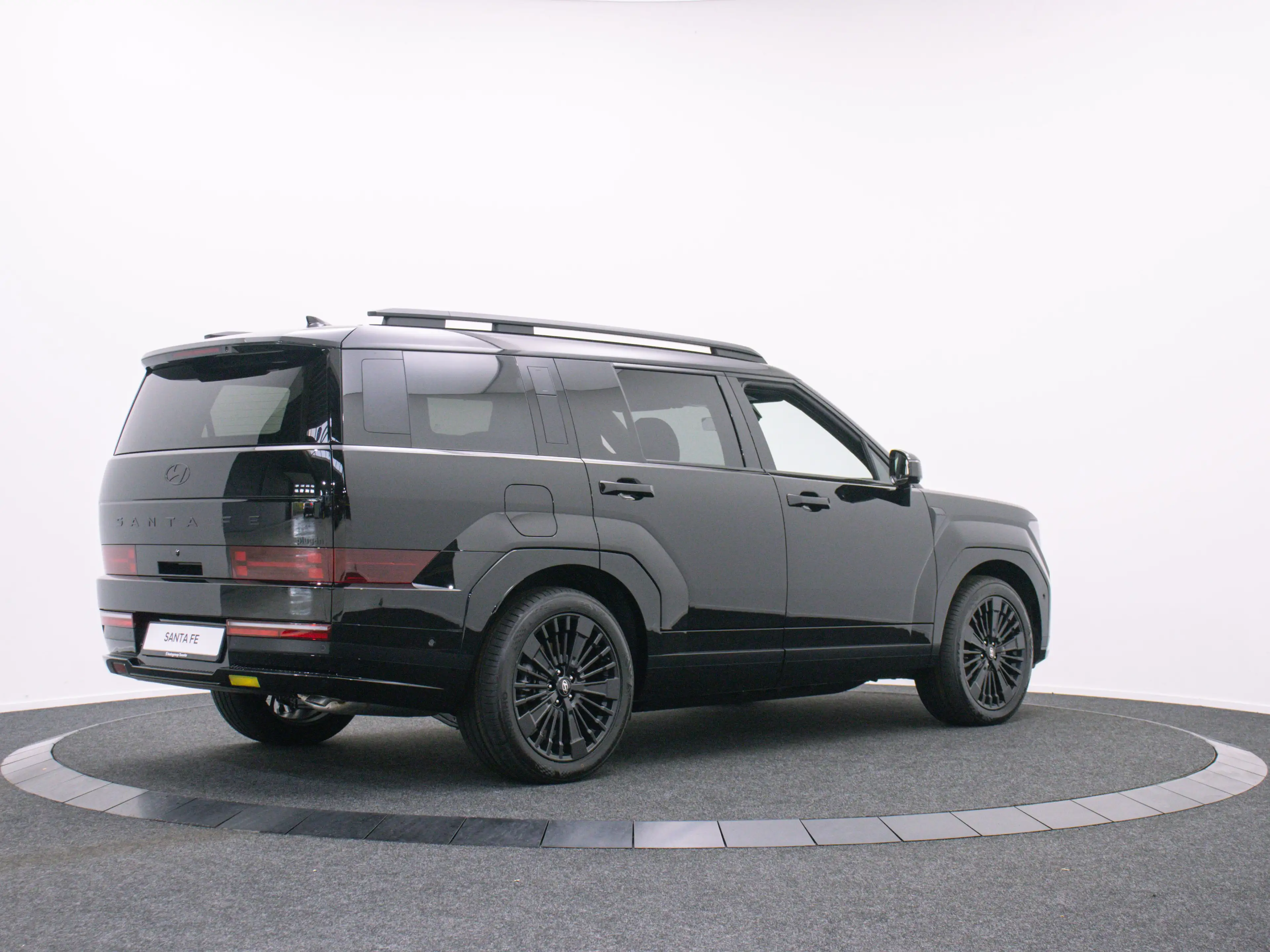 Hyundai SANTA FE 1.6 T-GDI PHEV Black Line - PHEV (Abyss Black Pear — photo 2
