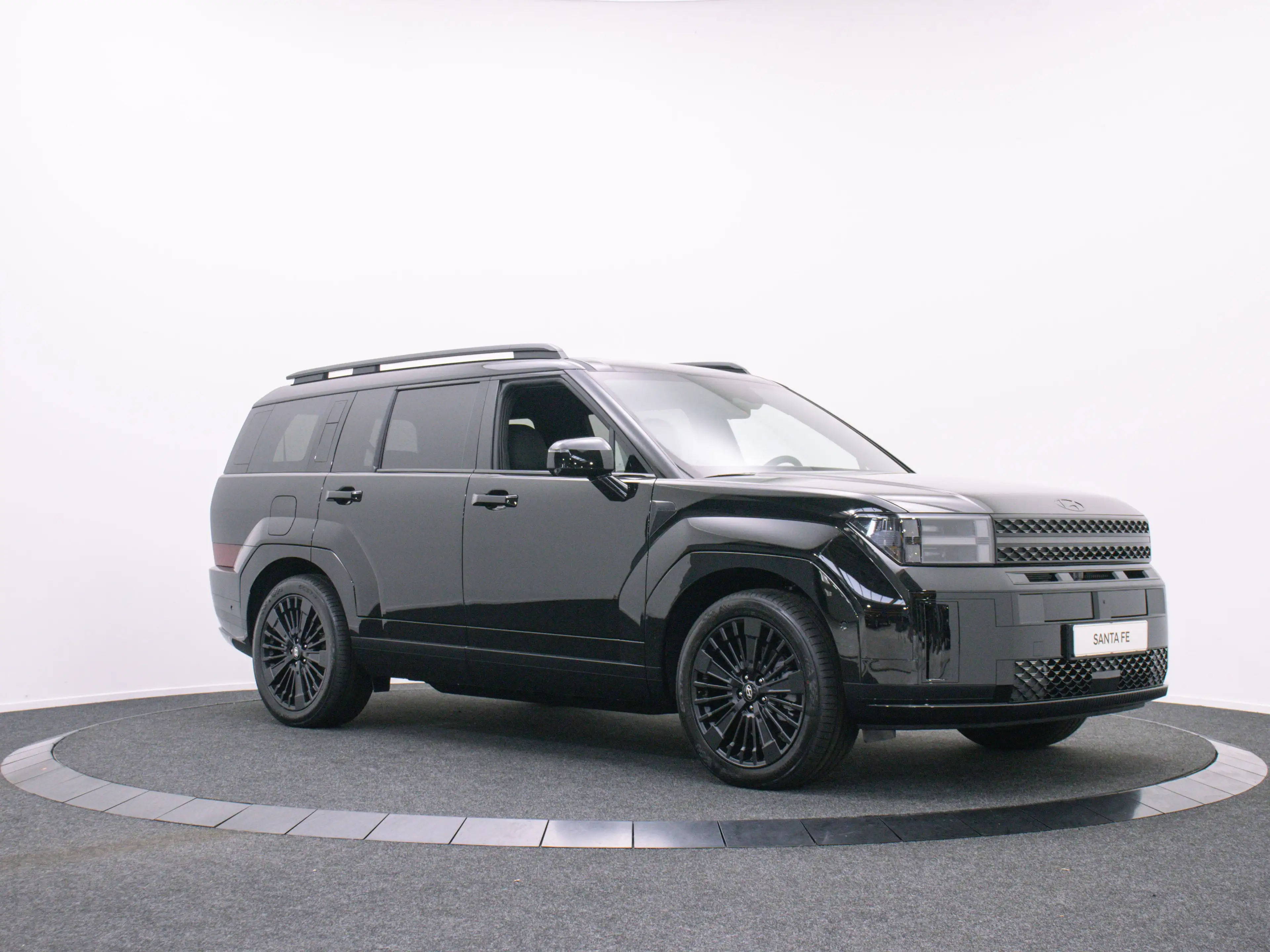 Hyundai SANTA FE 1.6 T-GDI PHEV Black Line - PHEV (Abyss Black Pear — photo 8