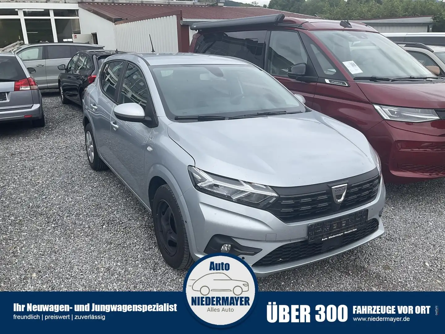 Dacia Sandero 1.0 TCe Comfort, LED, Kamera, Side, Navi, Winterpa Argento - 1