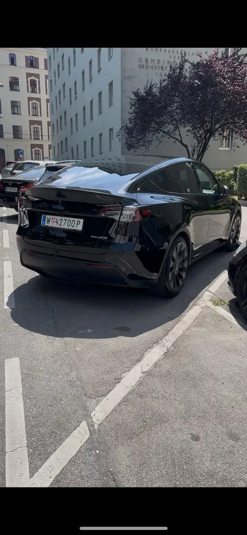 Tesla Model Y Performance awd full carbon volles grosses packet Zwart - 2