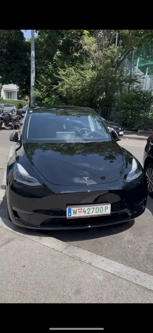Tesla Model Y Performance awd full carbon volles grosses packet Zwart - 1