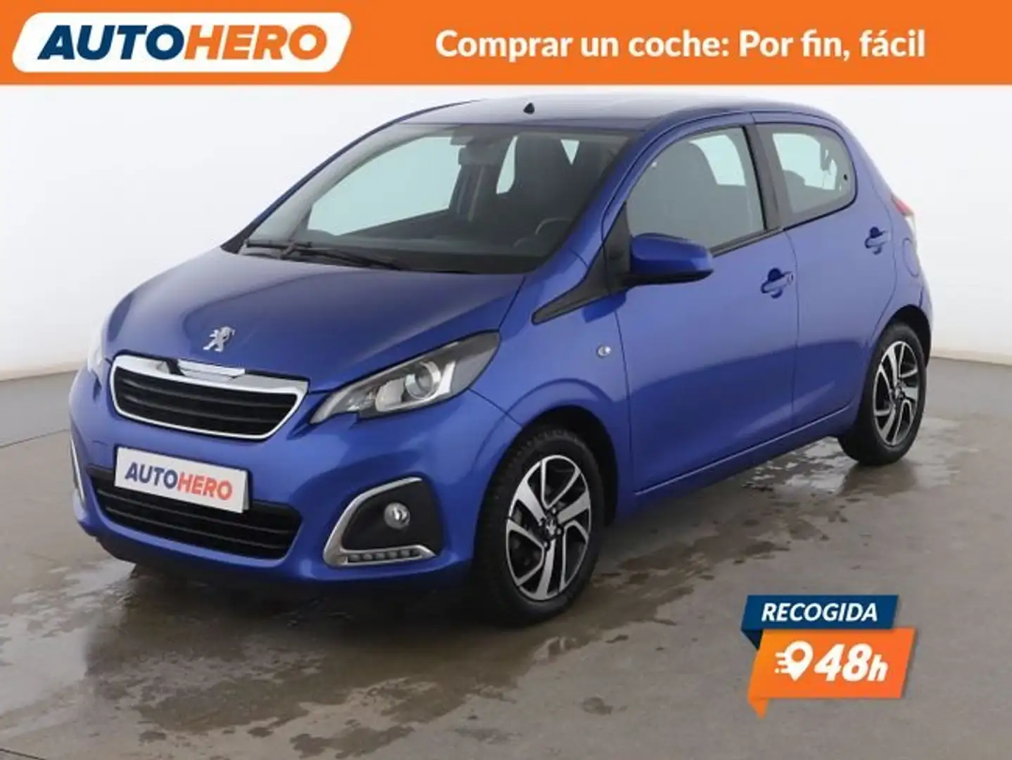 Peugeot 108 1.0 VTi S&S Allure 72 Bleu - 1