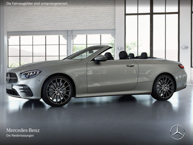 Mercedes-Benz E 200 Cabrio 4M AMG+360+LED+FAHRASS+BURMESTER+20" — photo 3