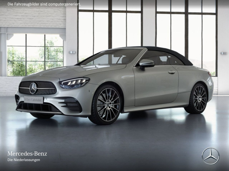 Mercedes-Benz E 200 Cabrio 4M AMG+360+LED+FAHRASS+BURMESTER+20" — photo 15
