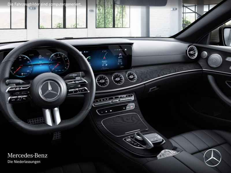Mercedes-Benz E 200 Cabrio 4M AMG+360+LED+FAHRASS+BURMESTER+20" — photo 11