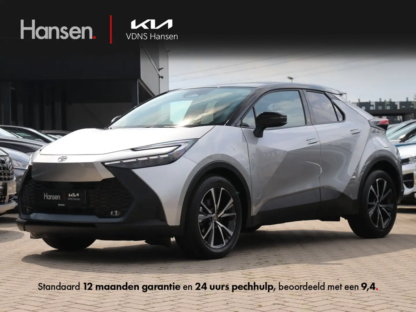 Toyota C-HR 1.8 Hybrid 140 Dynamic I Navi I Keyless I Dodehoek Gris - 1