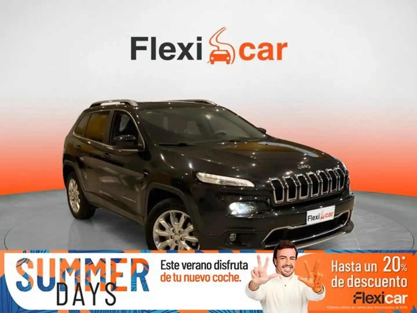 Jeep Cherokee 2.2+CRD+200+CV+Limited+Auto+4x4+Ac.+D.II Negro - 1