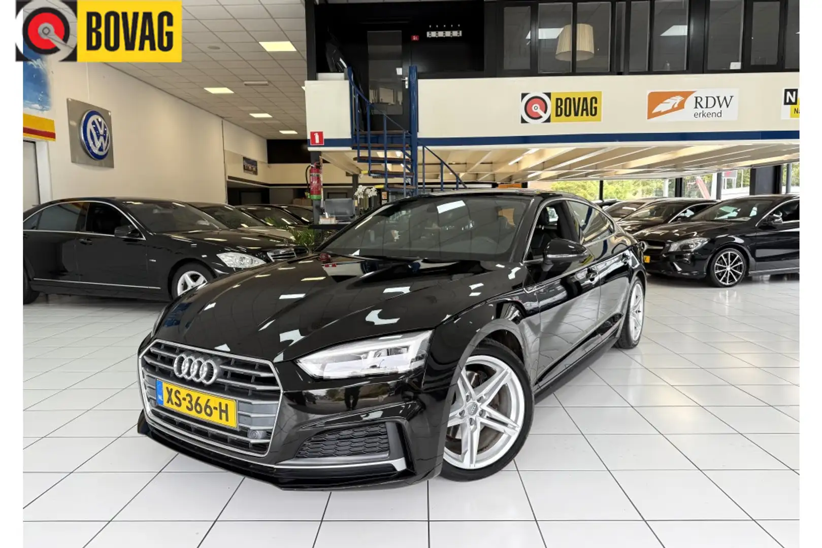 Audi A5 Sportback 2.0 TFSI MHEV Sport Bovag Garantie Noir - 1