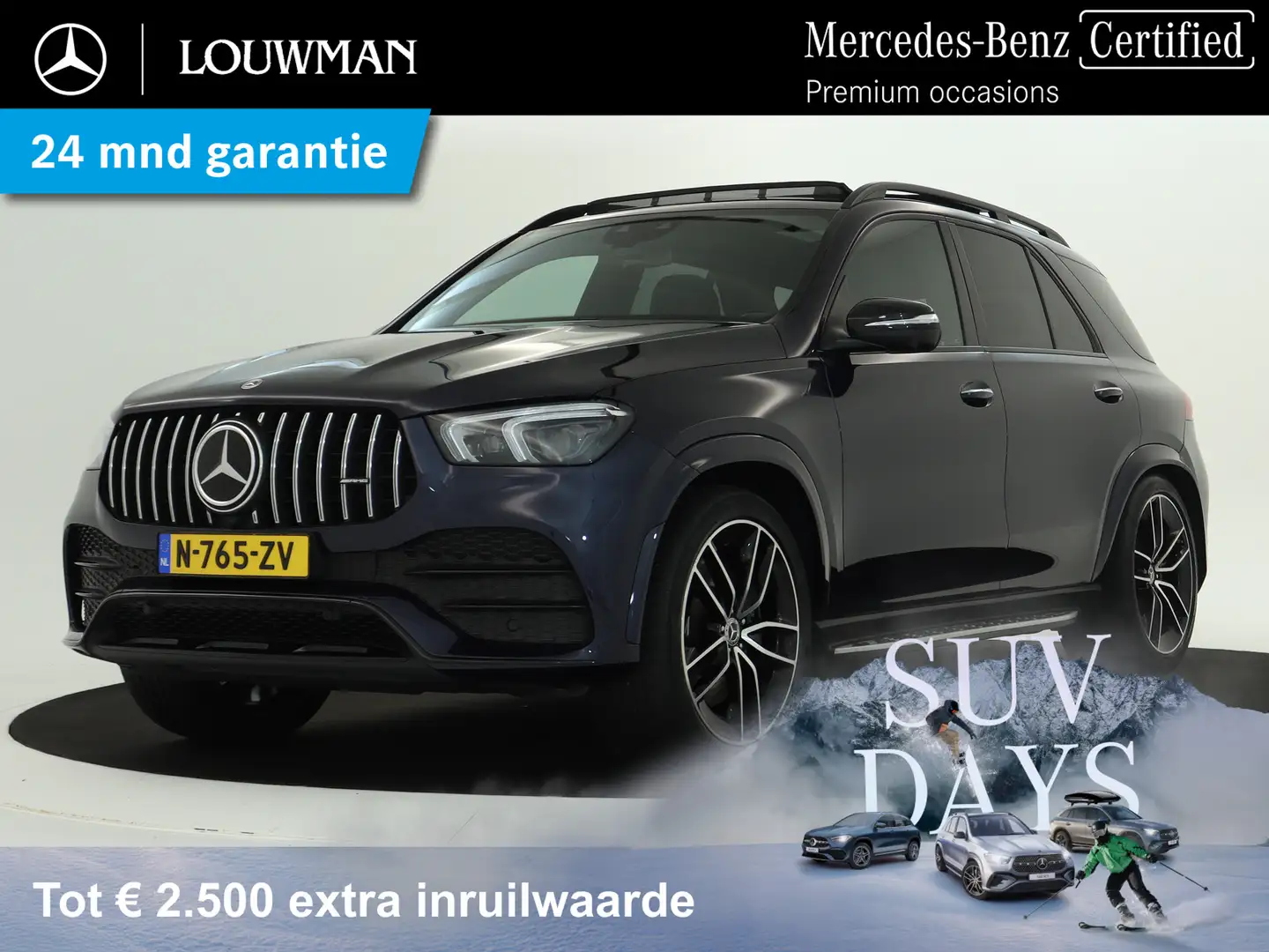 Mercedes-Benz GLE 450 4MATIC Premium Plus | AMG Styling | Nightpakket | Blau - 1