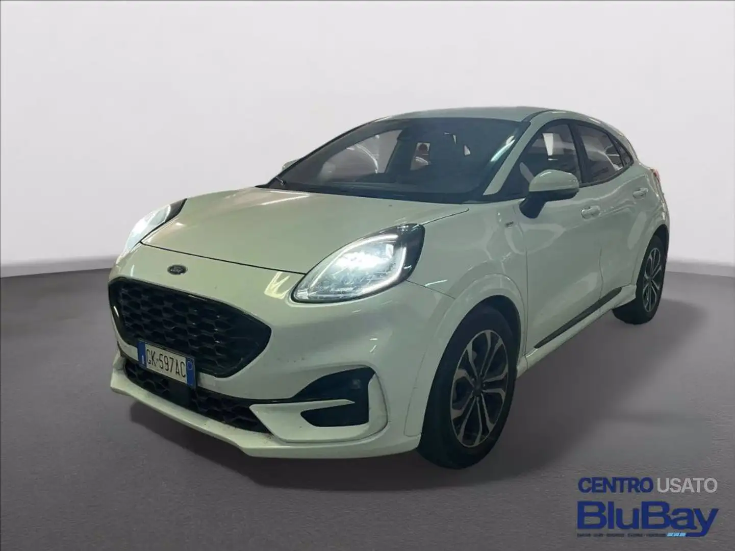 Ford Puma 1.0 EcoBoost Hybrid 125 CV S&S ST-Line Weiß - 1