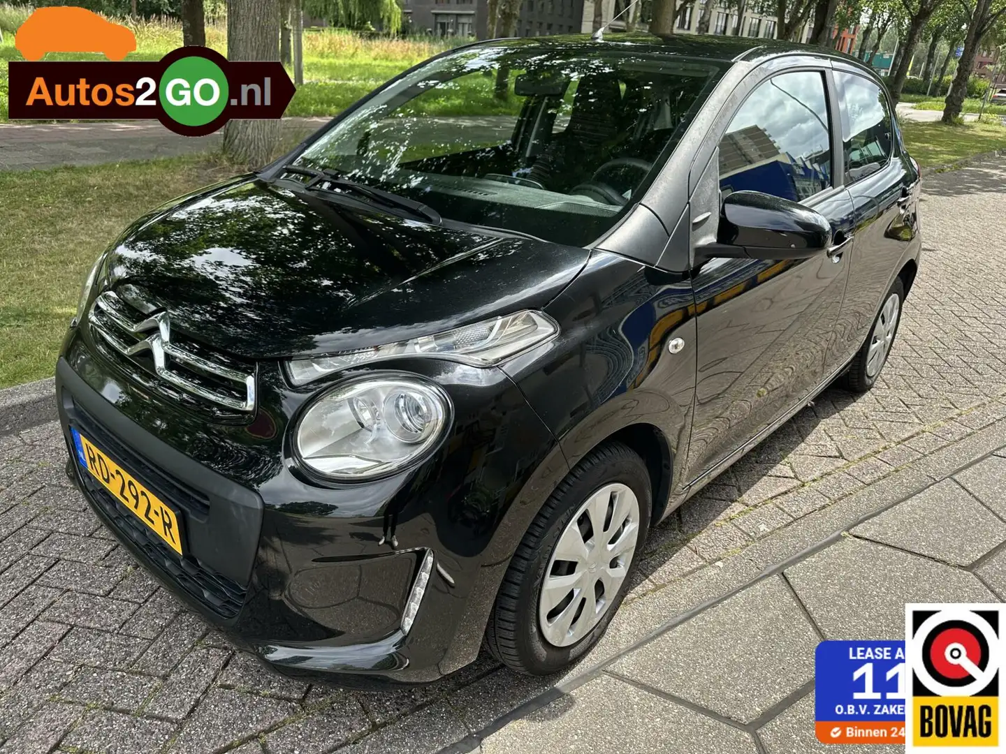 Citroen C1 1.0 e-VTi Shine Zwart - 1