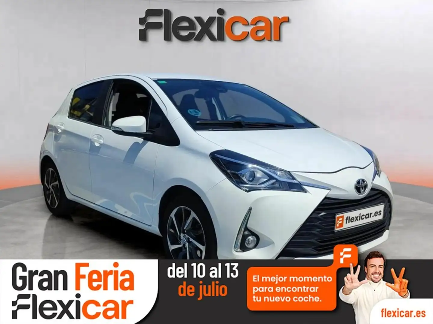 Toyota Yaris 1.0 Active Blanco - 1