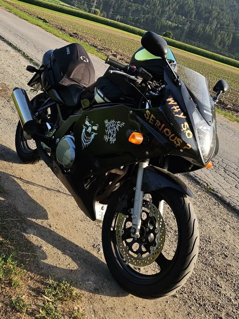 Suzuki GS 500 Schwarz - 1