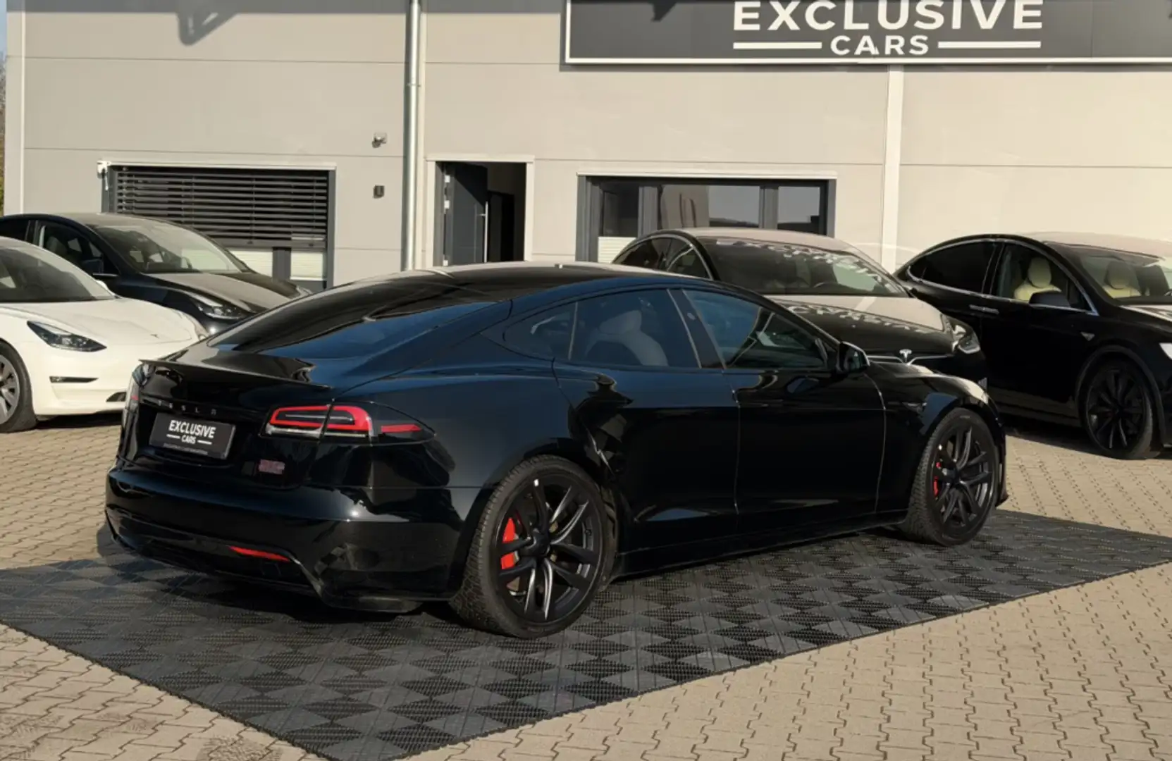 Tesla Model S Plaid AWD Negro - 1