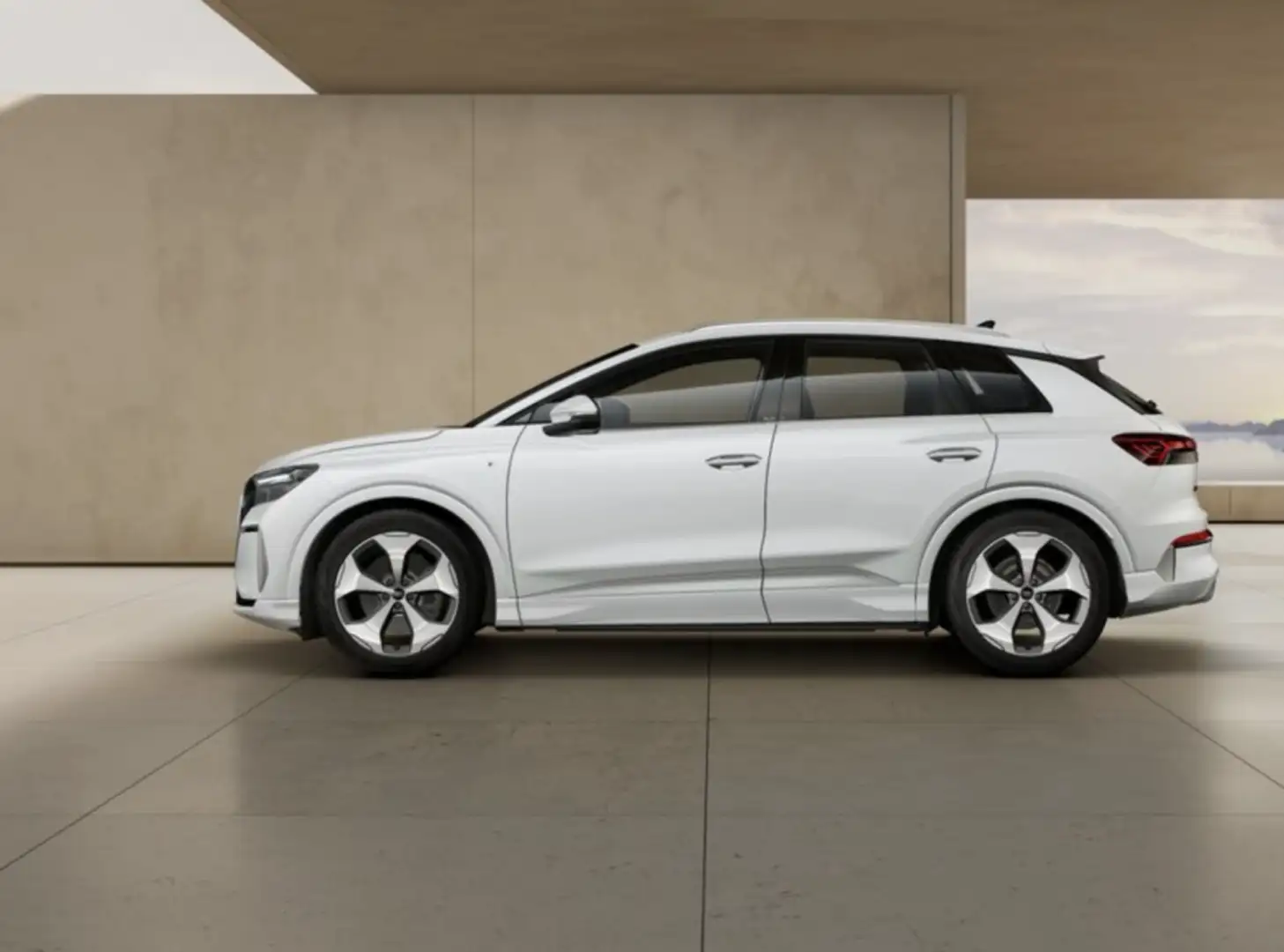 Audi Q4 e-tron S line 150kW 63KWh Blanco - 2