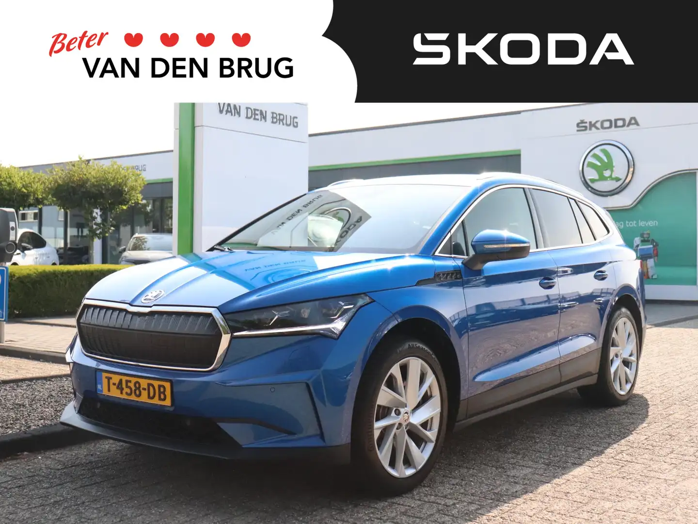 Skoda Enyaq iV 80 | SoH 94% | Adaptieve cruise control | LED M Bleu - 1