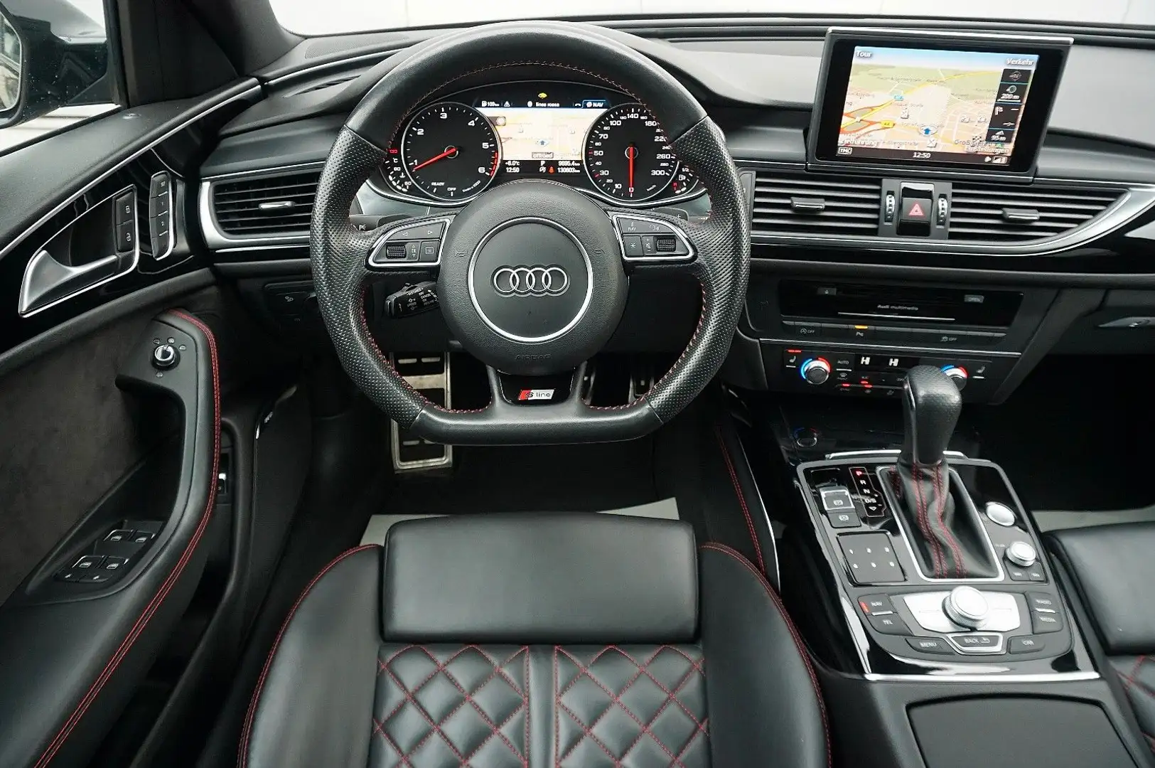 Audi A6 3.0 TDI comp. *UNFALLFREI *S-SITZE *LUFTFEDER Noir - 2