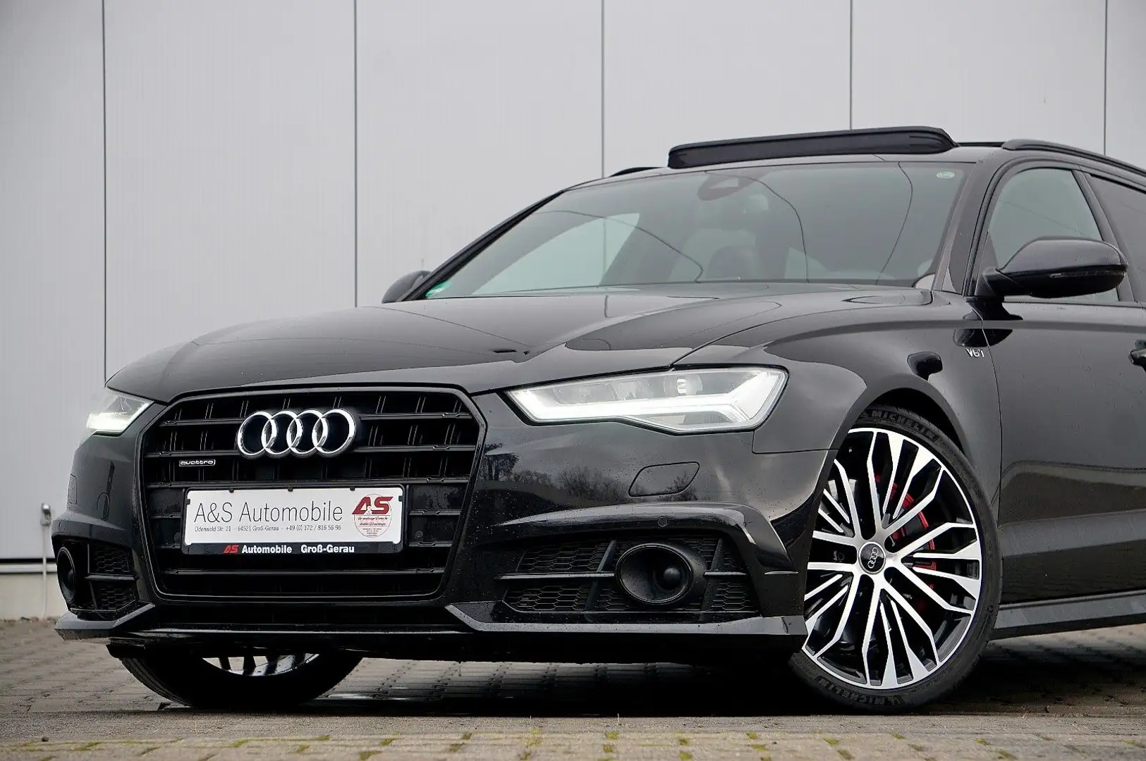 Audi A6 3.0 TDI comp. *UNFALLFREI *S-SITZE *LUFTFEDER Noir - 1