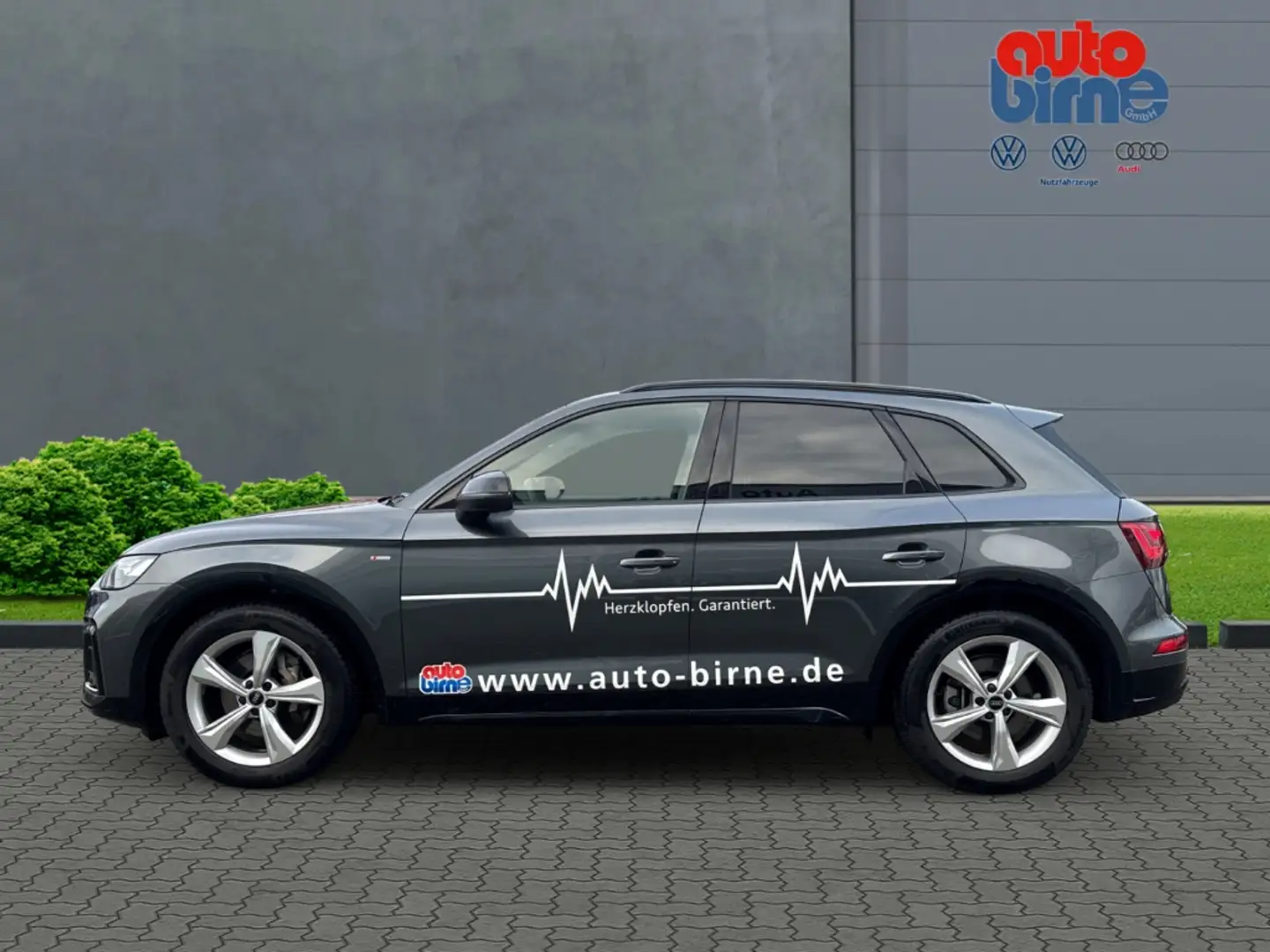 Audi Q5 S line 40 TDI quattro S tronic Luftfederung AD Niv Grau - 2
