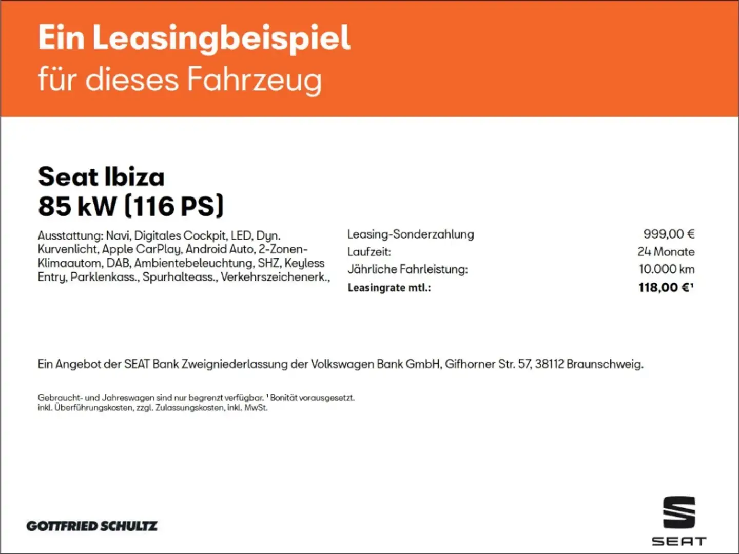 SEAT Ibiza 1.0 TSI FR 6 GANG LED NAVI KAMERA Grau - 2
