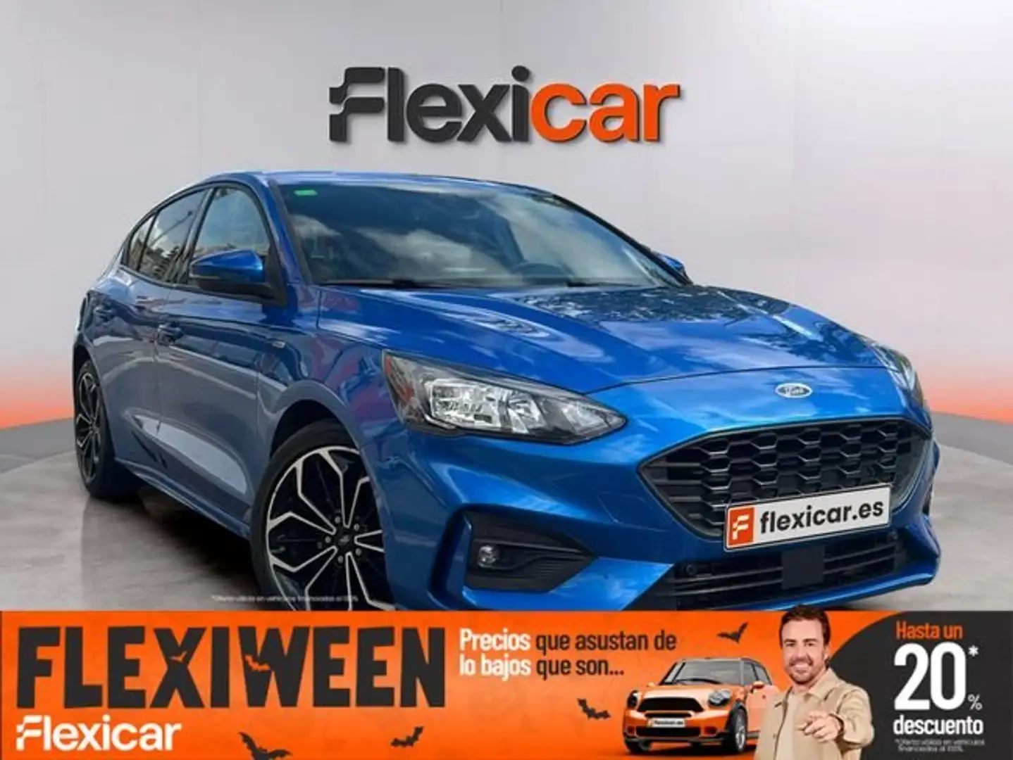 Ford Focus 1.0 Ecoboost MHEV 92kW ST-Line Azul - 1