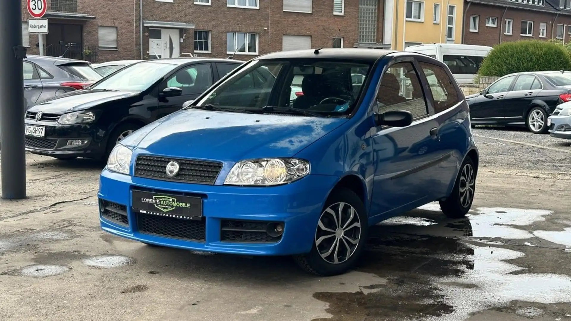 Fiat Punto 1.2 8V Trofeo*Klima*8-Fach*Servo*Top* Blau - 1