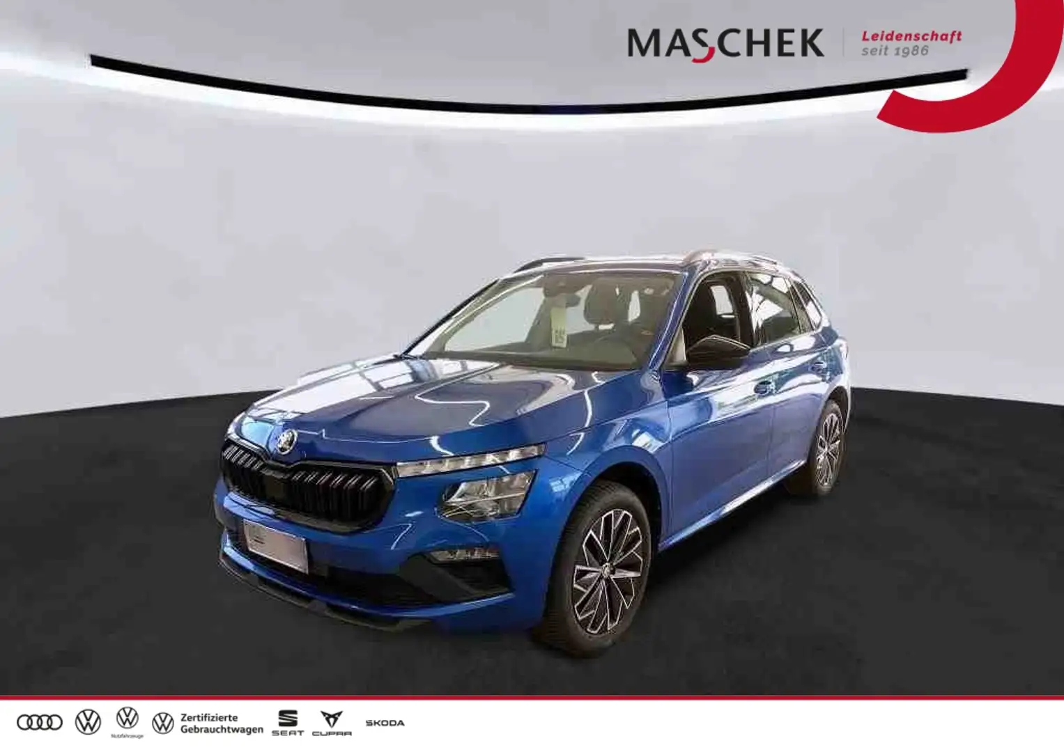 Skoda Kamiq Selection 1.0 TSI RearView Keyless SmartLink Blau - 1