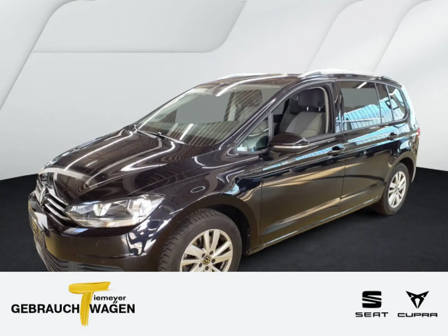 Volkswagen Touran 1.5 TSI DSG COMFORTLINE 7-SITZE NAVI AHK Schwarz - 1