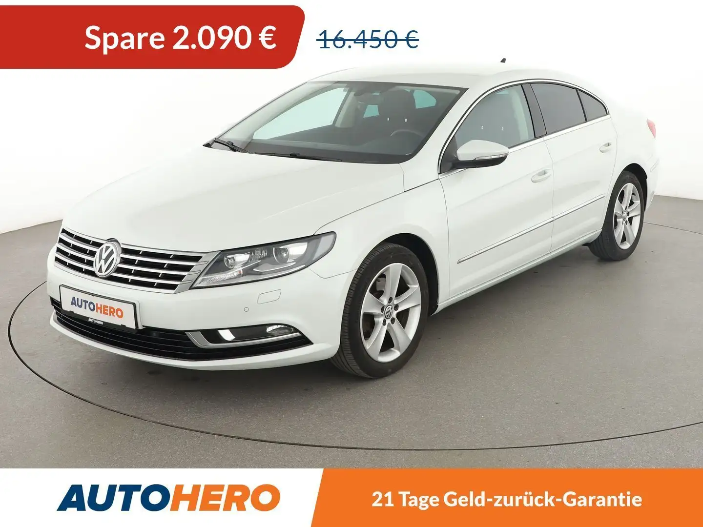 Volkswagen CC 1.4 TSI BMT Aut.*NAVI*BI-XENON*TEMPO*PDC*SHZ* Silber - 1