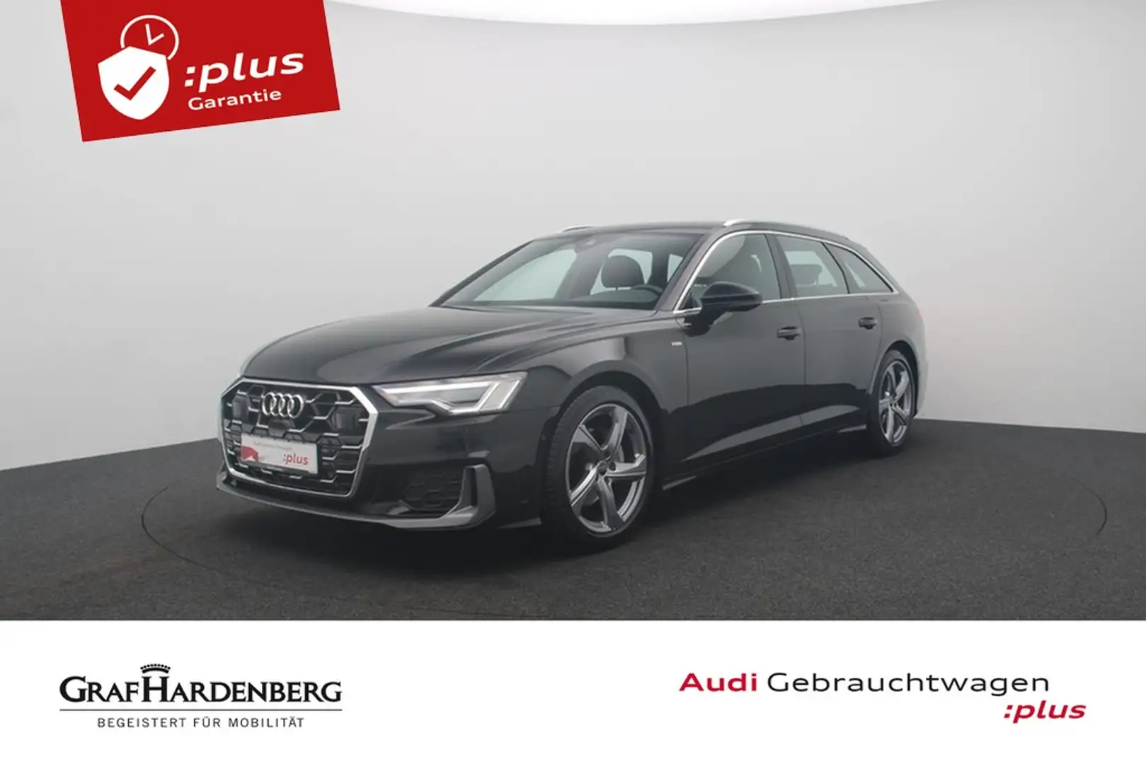 Audi A6 Avant 40 TDI quattro S line Matrix Navi ACC Zwart - 1