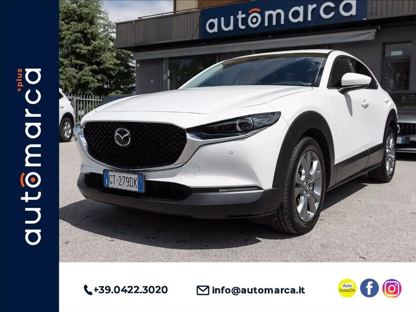 Mazda CX-30 2.0 m-hybrid Exclusive Line 2wd 150cv 6at bijela - 1